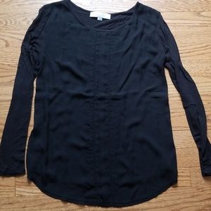 LOFT mixed media top